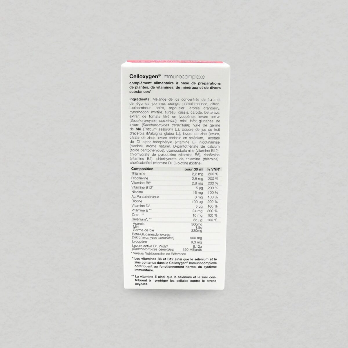 CELLOXYGEN IMMUNOCOMPLEXE - 250ml – Image 3